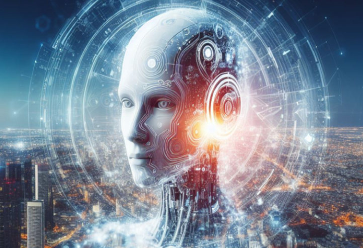 AI Chatbot on a website interface